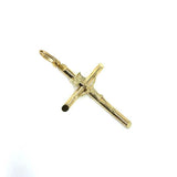 10K Yellow Gold Cross Pendant L | GCP-053 - WORLDSTARBLING