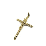 10K Yellow Gold Pendant Cross XXL GCP-054 - WORLDSTARBLING