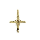 10K Yellow Gold Pendant Cross XXL GCP-054 - WORLDSTARBLING