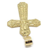 10K Yellow Gold Cross Pendant GCP_001 - WORLDSTARBLING