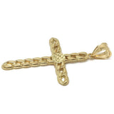 10K Yellow Gold Cross Pendant GCP_002 - WORLDSTARBLING