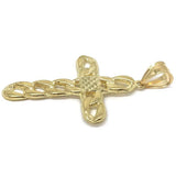 10K Yellow Gold Cross Pendant GCP_004 - WORLDSTARBLING