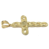 10K Yellow Gold Cross Pendant GCP_004 - WORLDSTARBLING