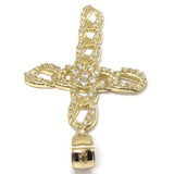 10K Yellow Gold Cross Pendant GCP_005 - WORLDSTARBLING