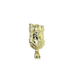 10 Karat Man Pendant Jesus Round Gold Head L GJP-019 - WORLDSTARBLING