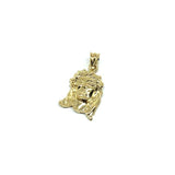Men's pendant Jesus gold head 10 Karat S GJP-029 - WORLDSTARBLING
