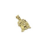Men's pendant Jesus gold head 10 Karat S GJP-029 - WORLDSTARBLING