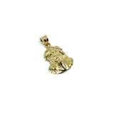 10K Yellow Gold Head of Jesus Man Pendant GJP-031 - WORLDSTARBLING