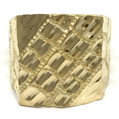 10K Nugget Ring GMRA-006 - WORLDSTARBLING