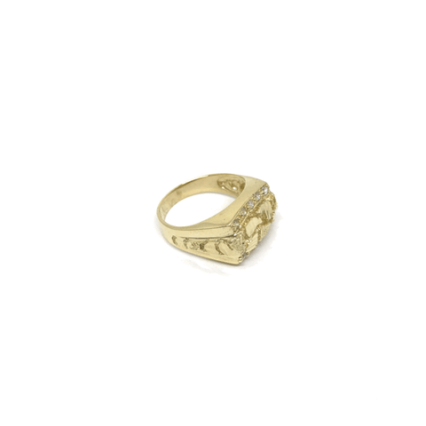 10K Nugget Ring GMRA-010 - WORLDSTARBLING