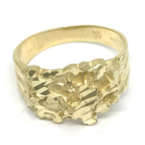 10K Nugget Ring GMRA-011 - WORLDSTARBLING