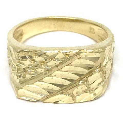 10K Nugget Ring GMRA-018 - WORLDSTARBLING