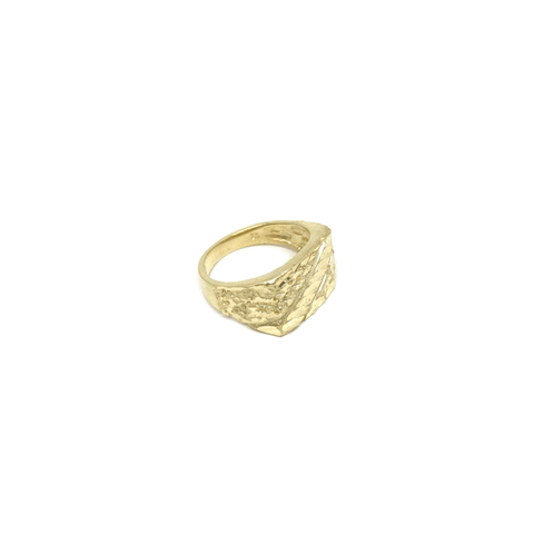 10K Nugget Ring GMRA-018 - WORLDSTARBLING