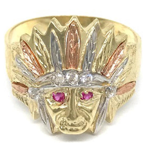 10K Indian Ring GMRA-028 - WORLDSTARBLING