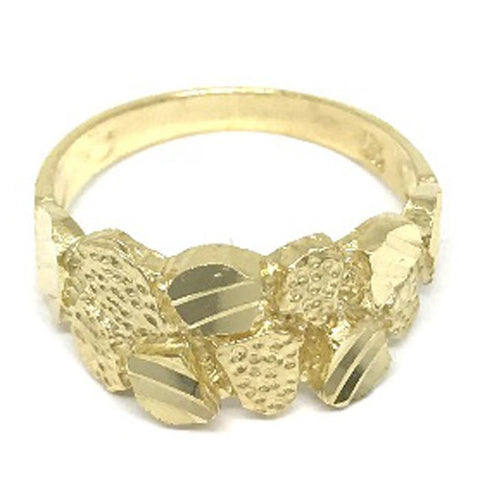 10K Nugget Ring GMRA-030 - WORLDSTARBLING