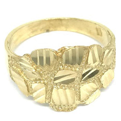10K Nugget Ring GMRA-041 - WORLDSTARBLING