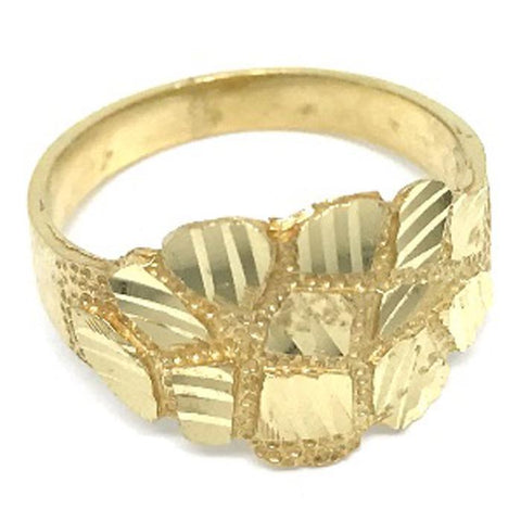 10K Nugget Ring GMRA-043 - WORLDSTARBLING