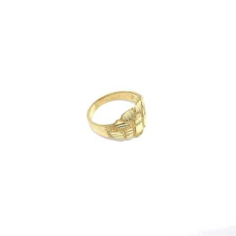 10K Nugget Ring GMRA-043 - WORLDSTARBLING