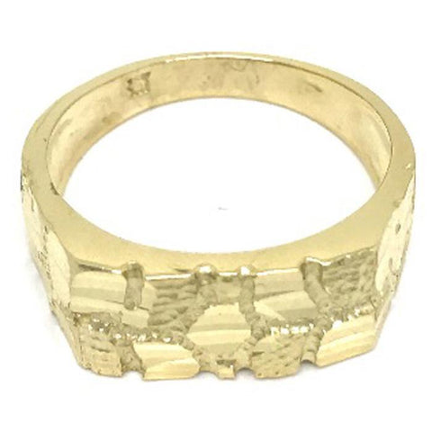 10K Nugget Ring GMRA-046 - WORLDSTARBLING