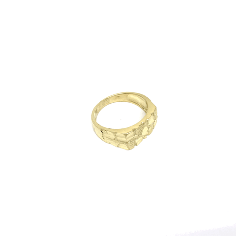 10K Nugget Ring GMRA-046 - WORLDSTARBLING