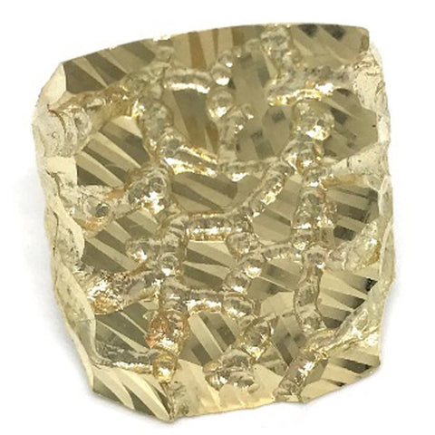 10K Nugget Ring GMRA-050 - WORLDSTARBLING