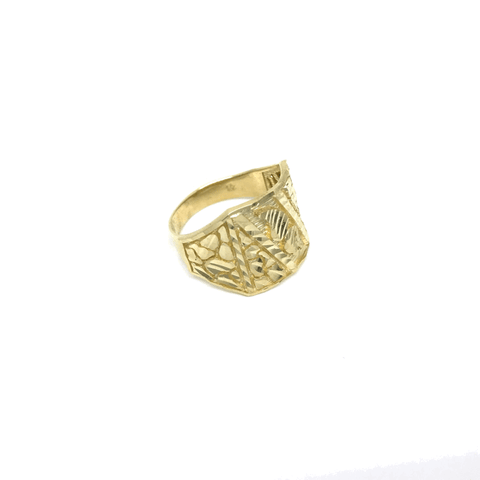 10K Nugget Ring GMRA-055 - WORLDSTARBLING