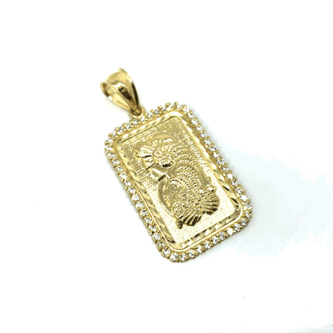 10K Yellow Gold Swiss Lady Fortuna PAMP LFG-007 - WORLDSTARBLING
