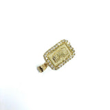 10K Gold Pendant Punk Swiss Lady Fortune LFG-008 - WORLDSTARBLING