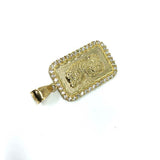 10K Yellow Gold Lady Fortuna LFG-011 - WORLDSTARBLING