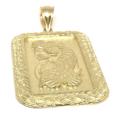 10K Yellow Gold Lady Fortune LFG_001 - WORLDSTARBLING