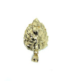 10K Yellow Gold Lion Gold Diamond Cut Pendant L LGP-012 - WORLDSTARBLING