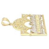 10K Yellow Gold and White Last Supper Of Jesus LSG_018 - WORLDSTARBLING