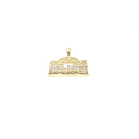 10K Yellow Gold and White Last Supper Of Jesus LSG_018 - WORLDSTARBLING