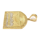 10K Yellow Gold and White Last Supper Of Jesus LSG_019 - WORLDSTARBLING