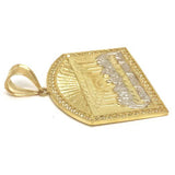 10K Yellow Gold and White Last Supper Of Jesus LSG_019 - WORLDSTARBLING