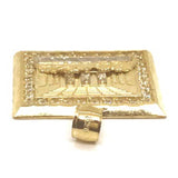 10K Yellow Gold and White Last Meal LSG_020 - WORLDSTARBLING