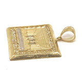 10K Yellow Gold and White Last Meal LSG_020 - WORLDSTARBLING