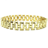 10K 12MM Rolly Bracelet MB-003 - WORLDSTARBLING
