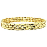 10K 8MM Panther Bracelet MB-007 - WORLDSTARBLING