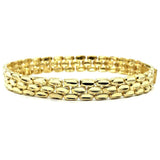 10K 8MM Panther Bracelet MB-007 - WORLDSTARBLING