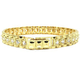 10K 9MM Rolly Bracelet CZ MB-008 - WORLDSTARBLING