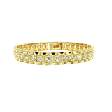 10K 9MM Rolly Bracelet CZ MB-008 - WORLDSTARBLING