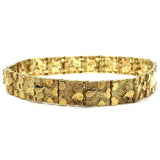 10K 9MM Nugget ID Bracelet MB-020 - WORLDSTARBLING