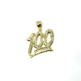 10K Gold Emoji Pendant MPG-356 - WORLDSTARBLING
