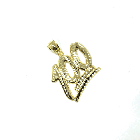 10K Gold Emoji Pendant MPG-356 - WORLDSTARBLING