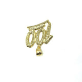 10K Gold Emoji Pendant MPG-356 - WORLDSTARBLING