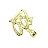 10K Gold Emoji Pendant MPG-357 - WORLDSTARBLING
