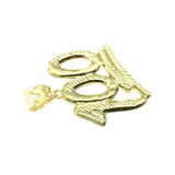 10K Gold Emoji Pendant MPG-357 - WORLDSTARBLING