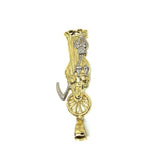 10K Yellow Gold Grim Reaper Pendant XL MPG-360 - WORLDSTARBLING