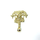 10 Karat Gold Anchor Men Pendant MPG-361 - WORLDSTARBLING